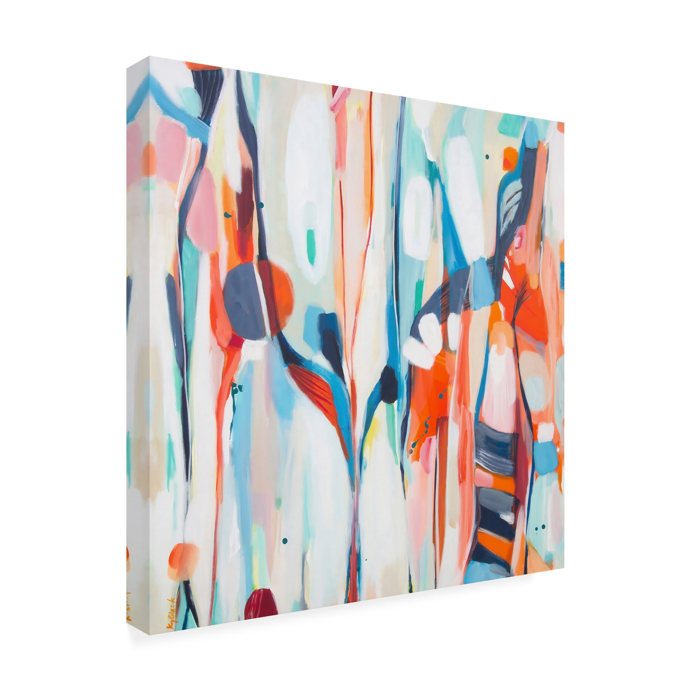 Trademark Fine Art Kirsty Black Tiger Tipple Outdoor Canvas Art