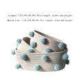 thumbnail image 3 of Special Offer! Set Of 3 Decorative Soft Woven Cotton Rope Desk Top Room Basket Storage Box For Snacks, Keys, Sundries, Cosmetics, Toys Small Items, 3 of 5