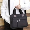 thumbnail image 3 of EIMELI Men‘s Handbag Canvas  Briefcase  Classic Messenger Bag  Multiple Pockets, 3 of 7