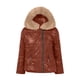 thumbnail image 4 of Parkas de manga larga para mujer, chaqueta de invierno para mujer, chaqueta de plumón, cuello corto, chaqueta con capucha de talla grande, abrigo para mujer, 4 of 8