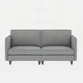 thumbnail image 6 of Modern Mid Century 74.27'' 2-Seater Couch with Solid Wood Frame and Breathable Fabric, 6 of 10