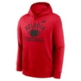 thumbnail image 2 of Men's Nike Red Georgia Bulldogs Legacy Football Icon Club Fleece Pullover Hoodie, 2 of 3