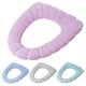 thumbnail image 1 of Cateissary Tapa de inodoro, cubierta de asiento, almohadillas en forma de O, cómodo suministro de baño, alfombrillas de inodoro tejidas con agua, suaves y Juegos de accesorios de baño Rosado Cateissary HA010185-02, 1 of 6