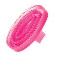 thumbnail image 1 of ROMA Rubber Curry Comb, Pink Glitter, Small, 1 of 2