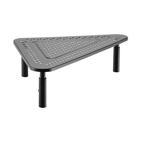 Mount-it! Corner Desk Monitor Stand Adjustable Fits 17 to 32 inch Screens