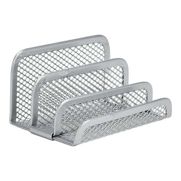 Desk Mail Organizer, Metal Mesh Small File Holders Letter Organizer, Bill/Document/Filing/Folders/Paper Organizer for Desktop, 1 Pcs, 3.74x2.36x1.96"
