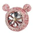 thumbnail image 2 of UsilkU Car Air Vent Fragrance Decoration Sparkly Rhinestones Cute Shape Interior Vehicle Decoration Pink Accessories (3.54 inches / 9 cm), 2 of 9