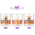 thumbnail image 2 of Happy Halloween Alaskan Malamute Witches Hat Pumpkin Carving 11oz Whiskey Glass Mug Alaska Mal Dog Lovers Gifts Whiskey Cocktail Glasses Cup - 02019, 2 of 5