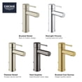 thumbnail image 2 of Grohe 32 216 A Essence 1.2 GPM Single Hole Bathroom Faucet - Nickel, 2 of 6