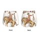 thumbnail image 3 of Balery Cowboy Rodeo Guitar Pantalones cortos deportivos para mujer con forro y dos bolsillos, elásticos, para entrenamiento, gimnasio, yoga-X-Large, 3 of 7