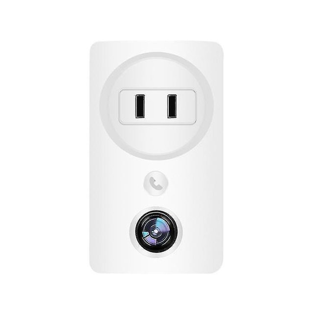 1080p Interior Wifi Cámara doméstica Funct Plug Socket Cámara espía oculta