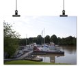 thumbnail image 2 of Print: Boats At A Marina At The Tom Bevill Lock And Dam On The, 2 of 4