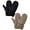 #Black+Brown, variant on BadPiggies Women's Winter Gloves Warm Lining Mittens, Cozy Knit Thick Hand Warmer Glove Mitten for Cold Weather (Gray)