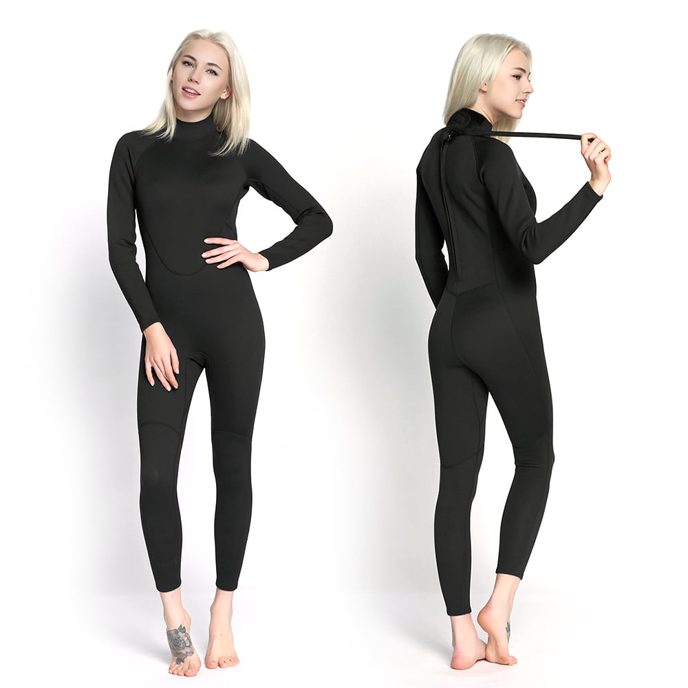 Details about   Womens Ladies Anti-UV Nylon Full Length Wetsuit Scuba Diving Suit Swimming  *# 