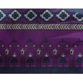 thumbnail image 4 of oneOone Georgette Viscose Fabric Geometric & Floral Block Print Fabric By Yard 42 Inch Wide, 4 of 4