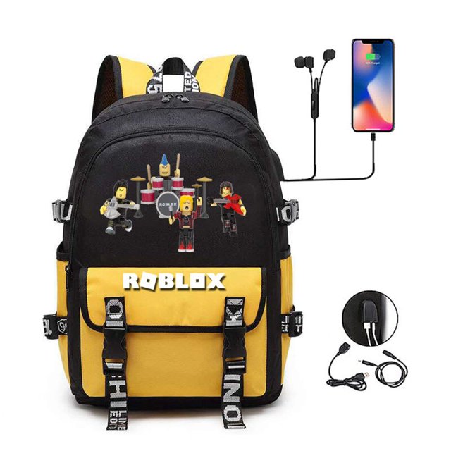 Mochila con costuras USB para mujer, morral femenino de lona para ordenador portátil, morral para estudiantes y adolescentes