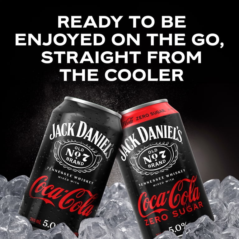 Jack Daniel's Tennessee Whiskey and Coca-Cola Ready to Drink