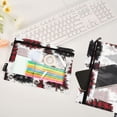 thumbnail image 4 of Dailycode 2 Pack Pencil Pouch for 3 Ring Binder Smooth Zipper Folders with Pockets Clear Window Pencil Case, Christmas Tree with Plaid, 4 of 6