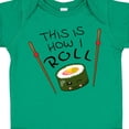 thumbnail image 4 of Inktastic This is How I Roll Cute Sushi Boys or Girls Baby Bodysuit, 4 of 5