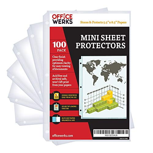 3 Pack-Avery Economy Clear Sheet Protectors 30/Pkg-Acid-Free 74082 