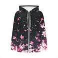 thumbnail image 7 of Under10 EGNMCR Hoodies for Women Fleece Sweatshirt Zip Up Hoodie Fall Fashion Trendy Long Sleeve Jackets Winter Clothing Outfits with Pockets Fall Winter, 7 of 7