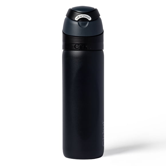 Cirkul® 26oz StrawSip™ Flip Bottle, Onyx (Black)