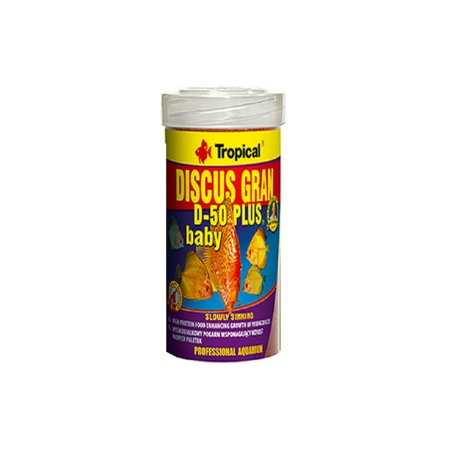 Alimento D-50 Plus Baby Pez Disco 130gr Tropical TP-60674