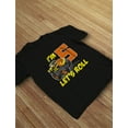 thumbnail image 4 of 5th Birthday Truck Theme Tstars T-Shirt - Perfect Gift for 5 Year Old Boys - Kids' Fun Themed Birthday Apparel - Unique Truck Design Tee for Five Year Old Celebrations, 4 of 6