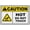 Warning Sign 4, variant on Caution Hot Do Not Touch Sign 8"x12", Aluminum Tin Warning Signs for Home Outdoor Garden, Weatherproof Hazard Sign for Kitchen