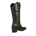 thumbnail image 3 of Bota Vaquera Mujer CASTALIA 256-78 Negro Detalles Plata, 3 of 3