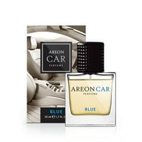 Areon Car Perfume 1.7 Fl Oz. (50ml) Glass Bottle Cologne Air Freshener, BLUE