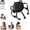 Black, variant on Electric Octopus Scalp Massager, Cordless 360‑Degree Kneading & Vibration Massager with Multiple Modes