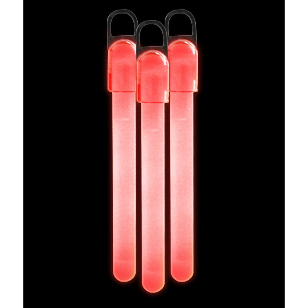 Fun Central W0 25 pcs 4 Inch Red  Standard Glow  Sticks  