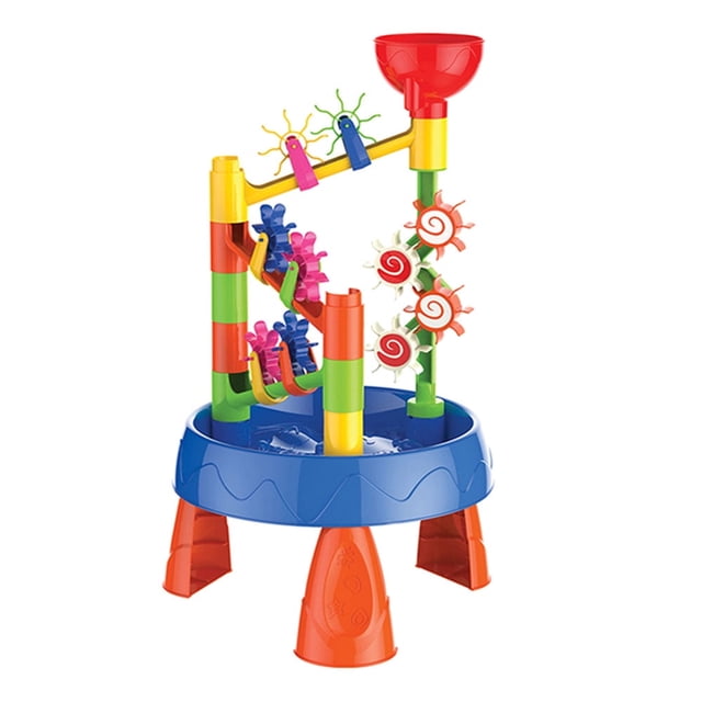 Waterwheel Funnel Beach Table Set Summer Beach Play Children‘S Toy Set