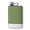 Army Green, variant on Misright Stainless Steel Square Flask with Screw Lid For Camping And Outdoor Activity