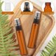 thumbnail image 3 of 10 Pcs Brown Colored Spray Bottle Glass Small Empty Spray Bottle Perfume Liquid Dispenser for Make up and Skin Care (10ml, Light Brown), 3 of 4