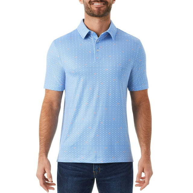 Member's Mark Men's Pattern Performance Polo