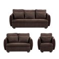 thumbnail image 1 of Sala 3-2-1 DICASA Kuma (Sofá, Love Seat y Sillón) Chocolate para Sala, 1 of 8