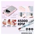 thumbnail image 2 of Machine à Percer les Ongles Portable 45000RPM Rechargeable Sans Fil Manucure Électrique Perceuse à Ongles, Largement Utilisation, 2 of 6