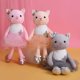 thumbnail image 3 of Plush Ballerina Dolls Kitten Cat Stuffed Animals Toys Ballet Dance Recital Gifts For Girls 15.5 Inches, 3 of 3