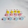 thumbnail image 2 of Curtain Hooks Resin 12Pcs Pink for Home Use Creative Ladybird Flower, 2 of 4