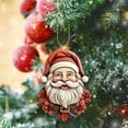 thumbnail image 5 of Santa Claus Christmas Hanging Ornament Christmas Tree Decorations - Festive Holiday Decor for Christmas Tree or Gift Giving, 5 of 5
