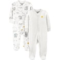 thumbnail image 1 of Pijama para bebé Simple Joys de 2 vías con cremallera térmica Sleep Play, 1 of 3