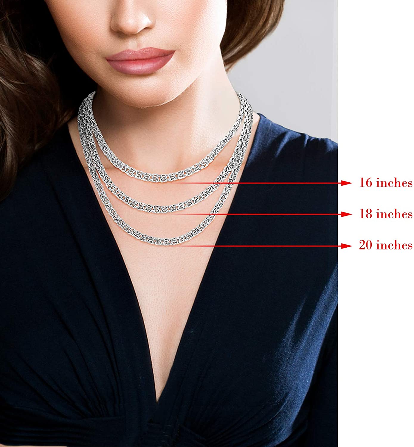 MiaBella 925 Sterling Silver Italian 