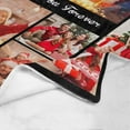 thumbnail image 5 of Customized Blankets Personalized Blanket Using Your Own Pictures with Text, Christmas Birthday Wedding Memorial for Kids Teens Adult Family Friends Pets, 5 of 6