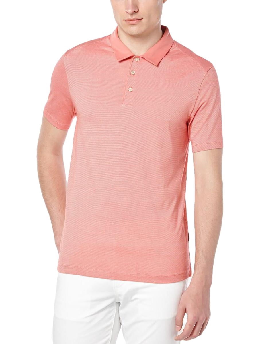 Perry Ellis - Perry Ellis Mens Fine-Stripe Moisture Wicking Polo Shirt - Walmart.com - Walmart.com