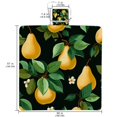 thumbnail image 2 of Pear Canvas Picnic Mat Waterproof and Foldable for Outdoor Activities - Large Size Beach Blanket with Carrying Strap - Durable and Easy to Clean Fabric, 2 of 6