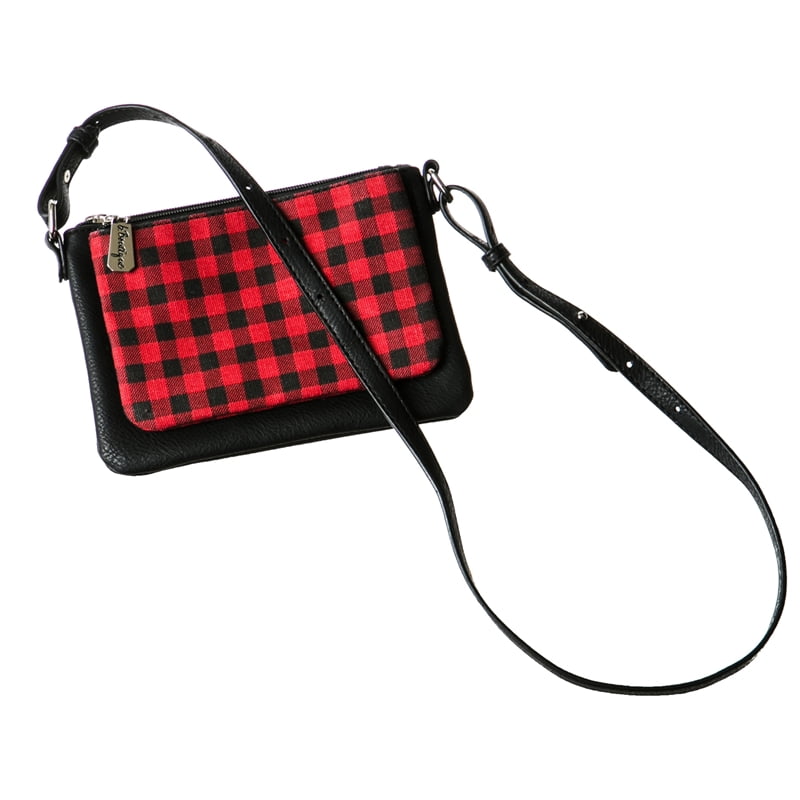 buffalo plaid crossbody