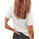 thumbnail image 2 of Camiseta con eslogan y estampado gráfico, informal, de cuello redondo y manga corta para primavera y verano. Camiseta deportiva para mujer, hombre, mujer, adolescente, juvenil., 2 of 8