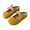 Yellow, variant on Kids Suede Clogs Boys Girls Dress Shoes Cork Footbed Toddler Slip on Mules Sandals Blue 1